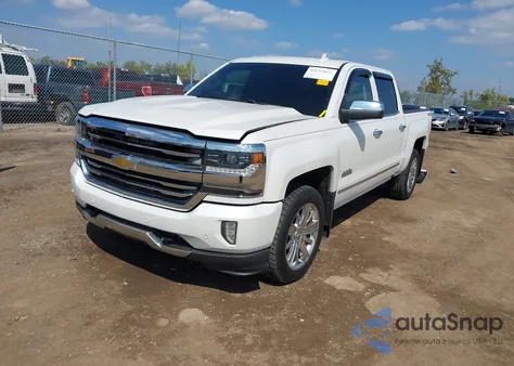 2016 Chevrolet Silverado 1500 High Country z USA, uszkodzony, nr VIN 3GCUKTEC6GG224184